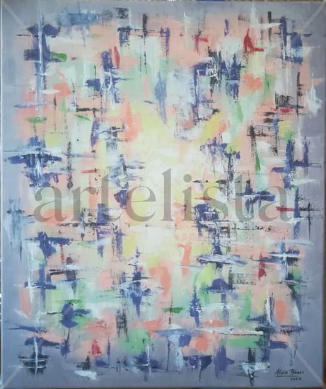 ABSTRACTO N°7 Acrylic Canvas Others