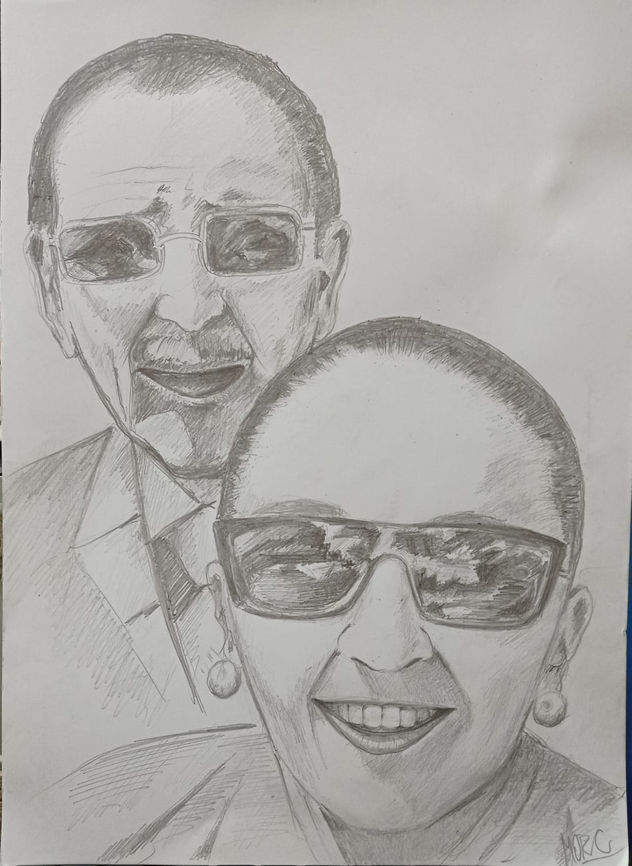 estudio de retratos , victoria y su padre, año 2018, constitucion chile.