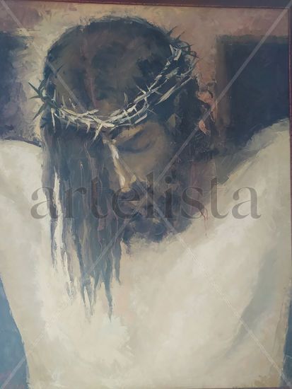 Pasión Oil Canvas Figure Painting