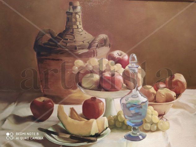 Luz, en naturaleza Oil Canvas Still Life Paintings