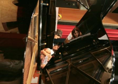 "Retrato musical, ensayo"