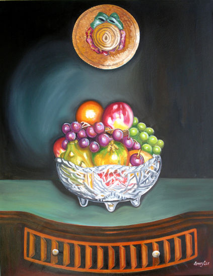 ARMONIA FRUTAL Oil Canvas Still Life Paintings