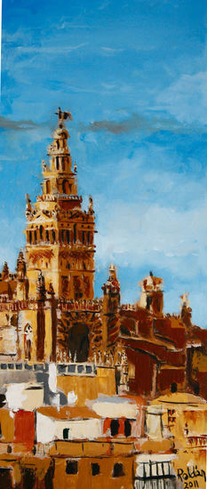 GIRALDA Acrílico Tabla Paisaje