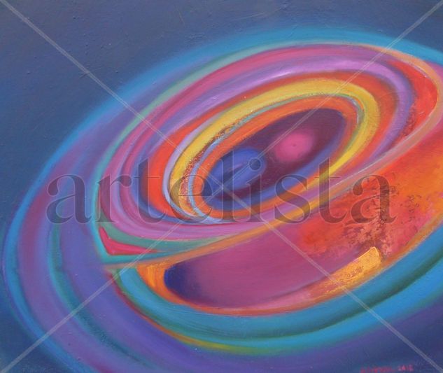 galaxia recien nacida Oil Canvas Others