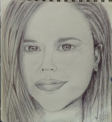 Retrato de estudio,...