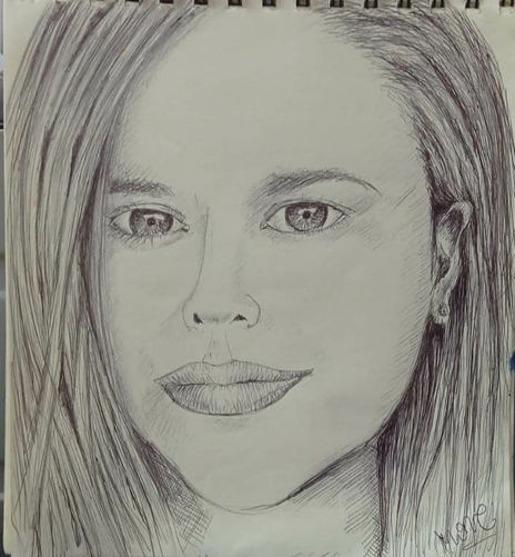 Retrato de estudio,...