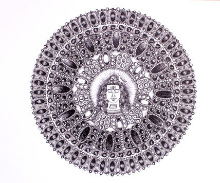 Krishna meditativo