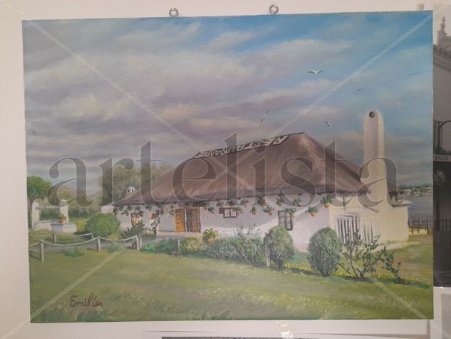 0034642211344, Restaurant Arias ,El Rocio Oil Canvas Landscaping