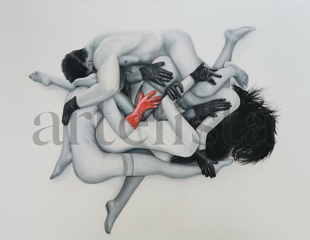 ConTacto Oil Canvas Nude Paintings