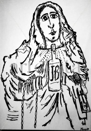 Ave Maria Purisima Ink