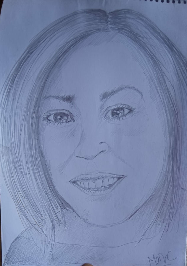 FAny Bonatici, retrato de estudio, año 2019,Constitucion, chile.