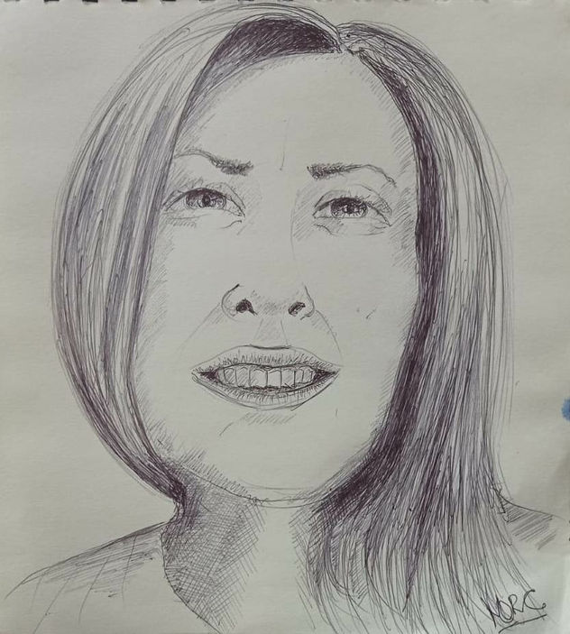 Retrato de Fanny, retrato de estudio, año 2019, constitucion, chile.