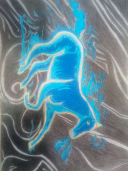 Caballo en fuego