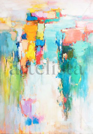 Beauty of colors 919 Oil Canvas Others