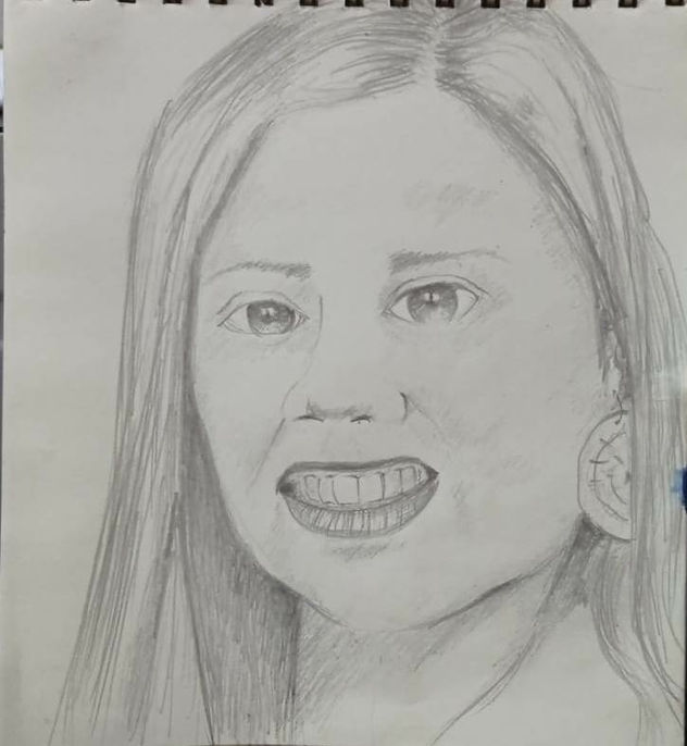 Estadio del retrato de Yesica, año 2019, Constitucion, Chile.