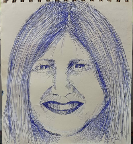 Estudio de retrato,...