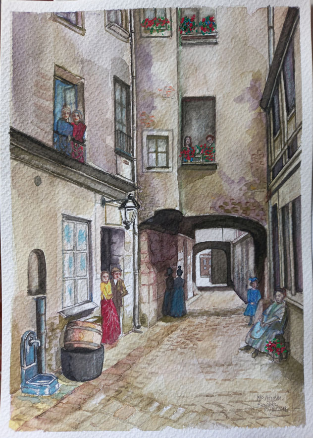 Callejuela principios Siglo XX