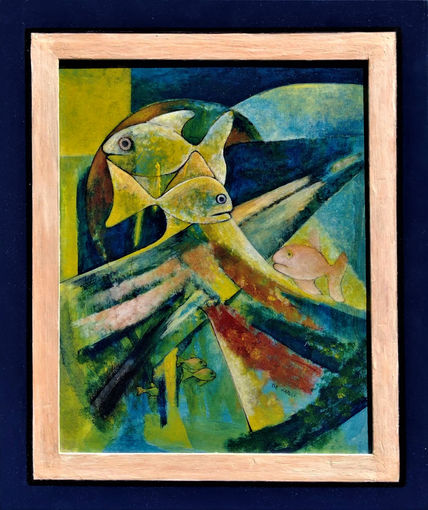 Afuera de la pecera