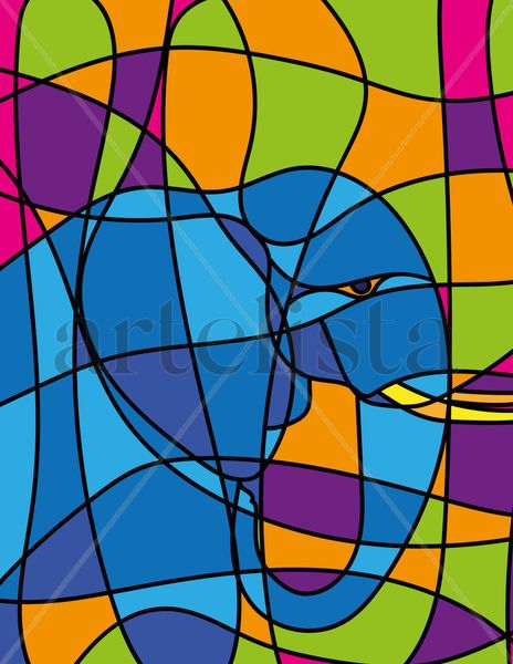 Elefante Azul