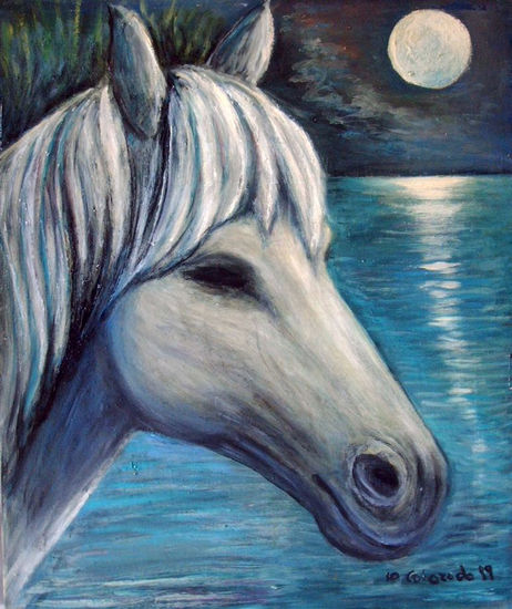 LUNA Oil Canvas Animals