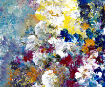 Dama entre flores...