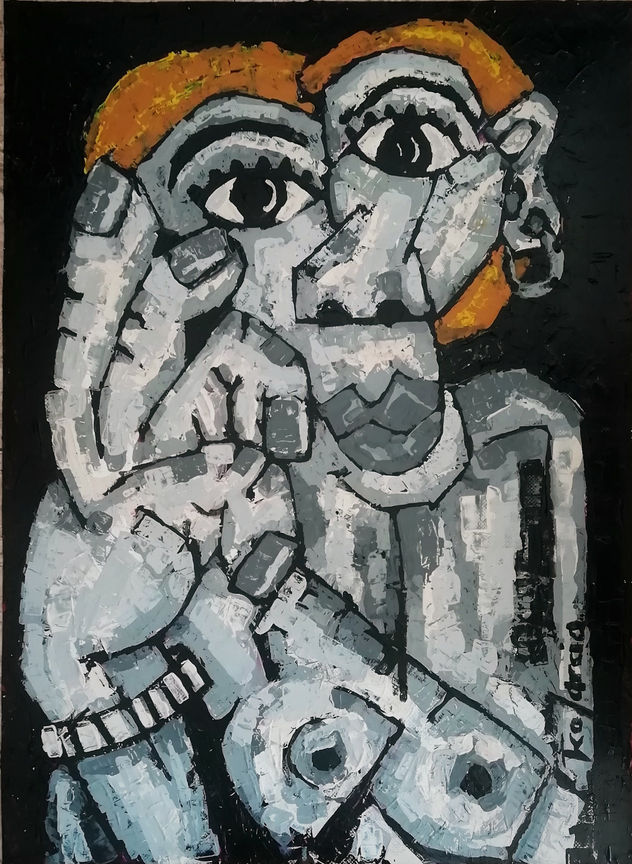 ROSTRO DE MUJER DESNUDA