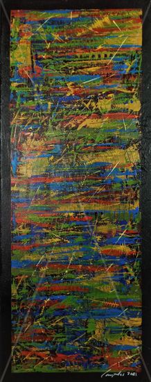 Abstracto 38-2021 Acrylic Canvas Others