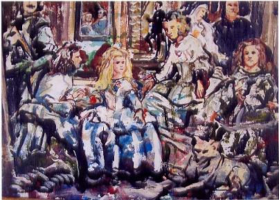 Las Meninas Acrylic Canvas