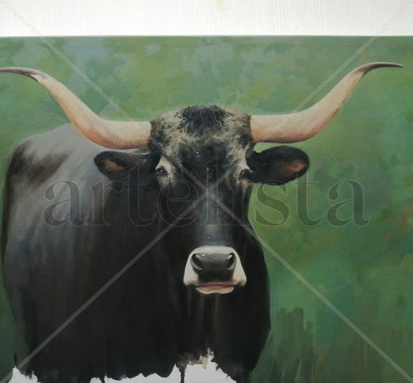 Tudanca Oil Canvas Animals