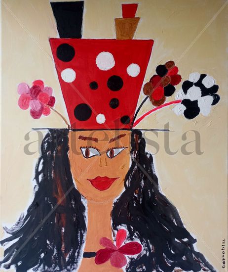 Andalusian at Ascot! Acrylic Canvas Others