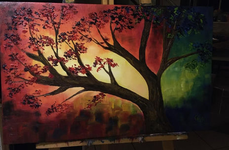 Árbol colorido