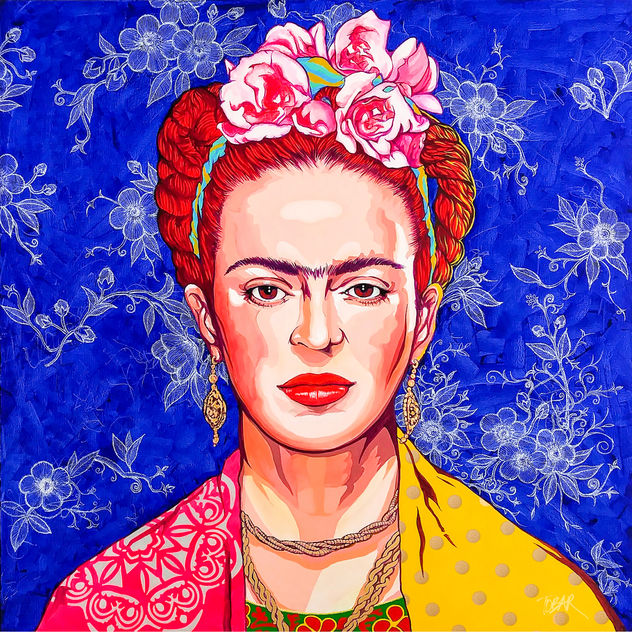 FRIDA IN BLUE