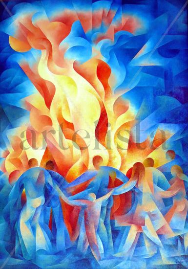 Fuego Oil Canvas Landscaping