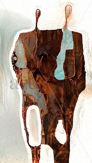 Seres Contemporaneos 57 Acrylic Canvas Figure Painting