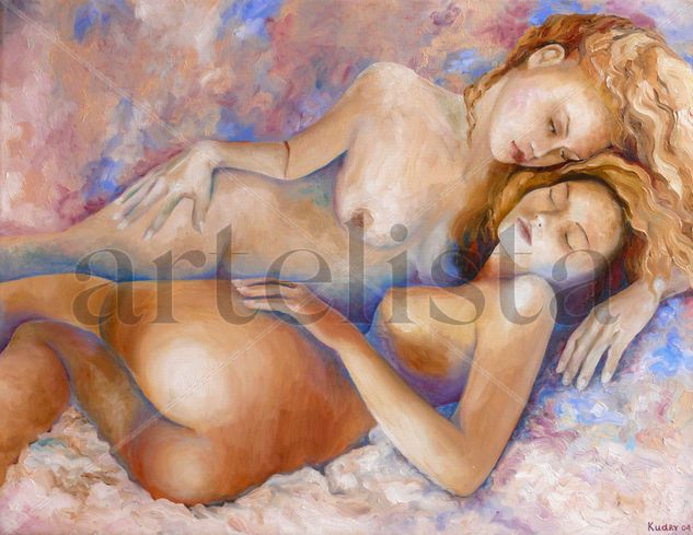 Mujeres Oil Canvas Nude Paintings