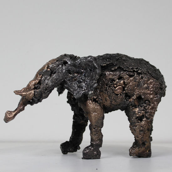 Elefante B Metal Figurativa