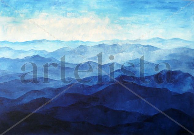 Montañas Oil Canvas Landscaping