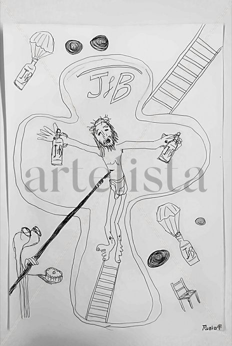 Crucifixión con JB...