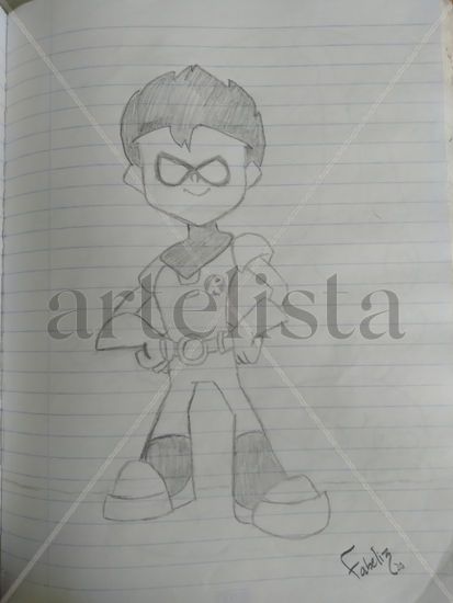 Dibujo de Teen Titans Go Lápiz