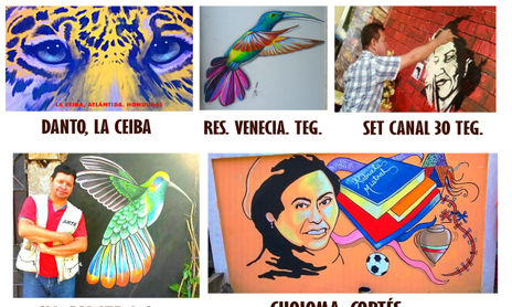 MURALISTAS HONDUREÑOS