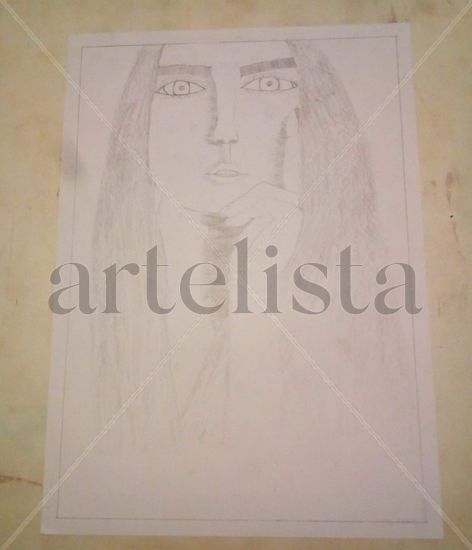 Rostro femenino Pencil