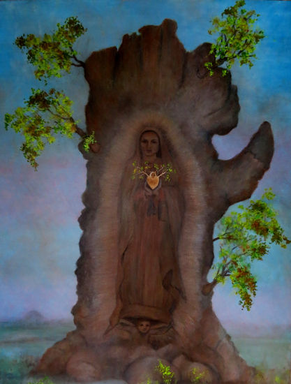 La Guadalupana,La reyna de México y emperatriz de America Oil Canvas Others