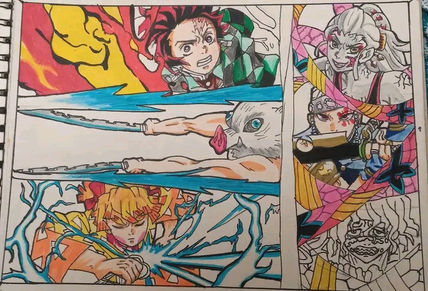 Obra de Kimetsu no...