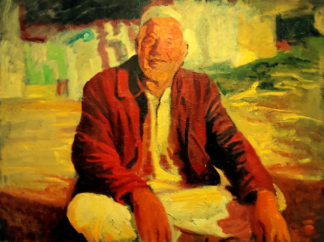 Abu Rami Óleo Lienzo Retrato