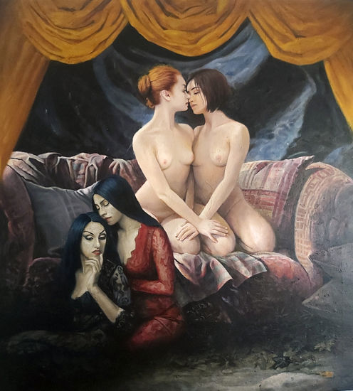 El sueño Oil Canvas Nude Paintings