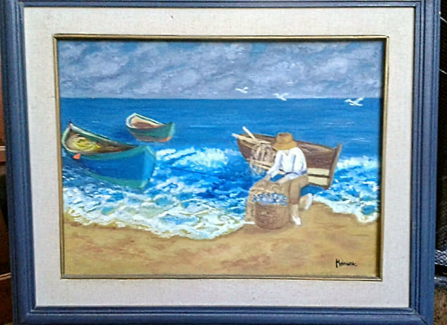 Experiencia Oil Others Marine Painting