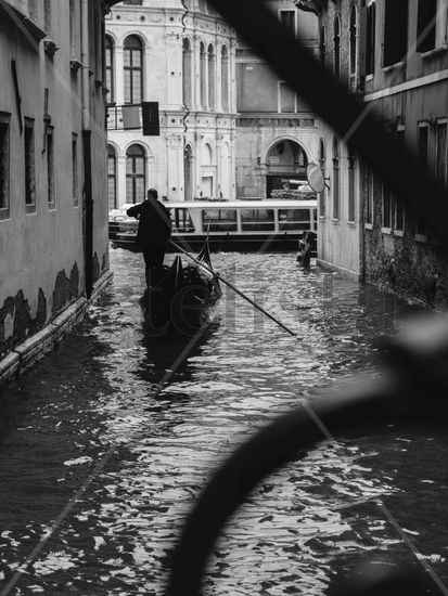 canales venezia Viajes Blanco y Negro (Digital)