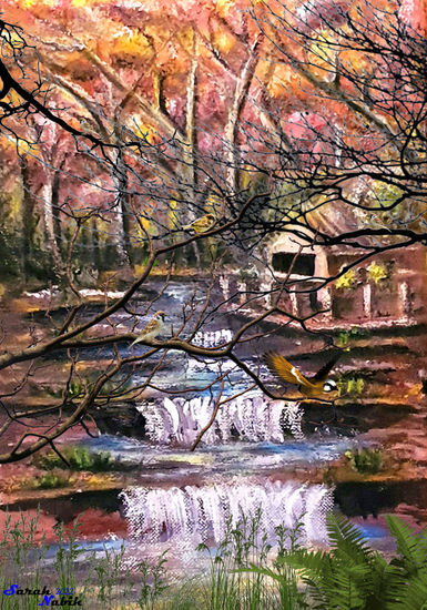 Nature beauty Media Mixta Papel Paisaje