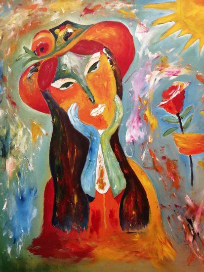 Doña flor Acrylic Panel Figure Painting