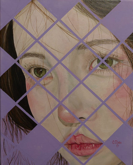 Sua labios Oil Canvas Portrait